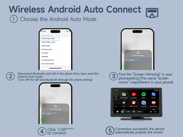 wireless apple carplay radio