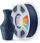 PLA+ Matte Filament 1.75mm, Soft Matte Finish, Reduced Layer Lines, 1KG (2.2lbs) 3D Printer PLA F...