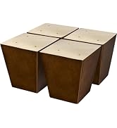 AORYVIC 3 inch Furniture Legs Wood Sofa Legs, Universal Couch Legs Bed Risers Replacement Dresser...