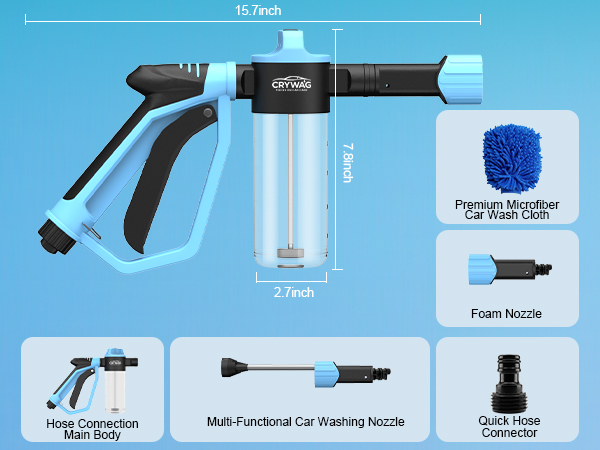 Car Wash Foam Gun