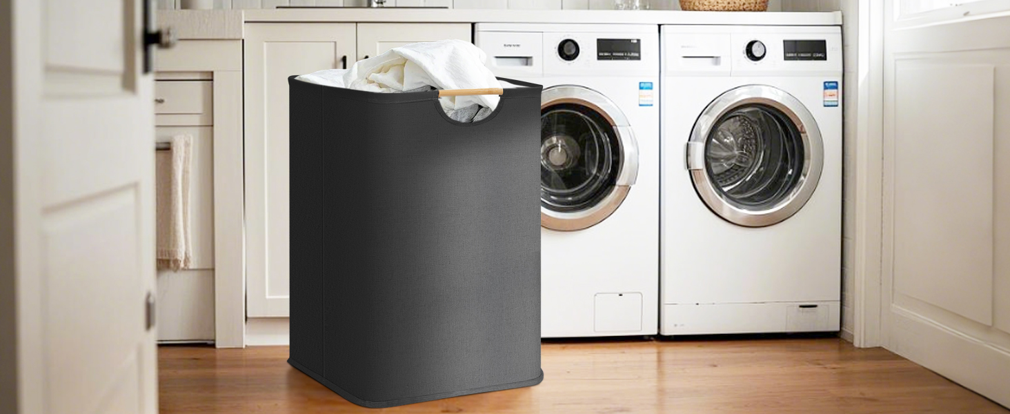 tall laundry basket