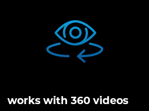 Kiiroo VR Headset, Glasses-Friendly, iPhone, Android &amp;amp; Windows, 360 Video