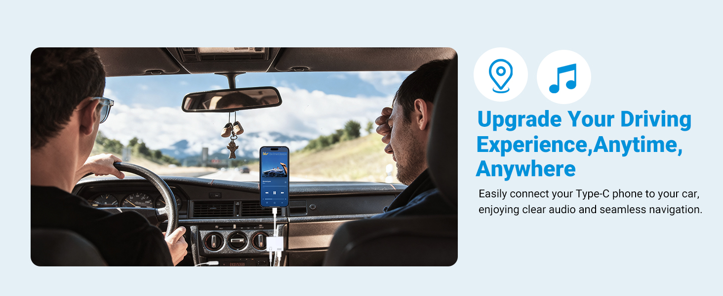 usb c to 3.5mm headphone and charger adapter