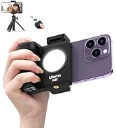 CG-02 Grip Holder for Smartphone Upgraded Phone Camera Grip w Remote Shutter Handheld Tripod Moun...