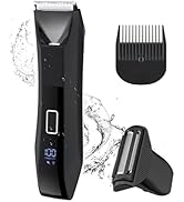 Manscape Ball Trimmer for Men, 2-in-1 Body Hair Groomer and Groin Hair Shaver -Dual-Head Trimmer ...