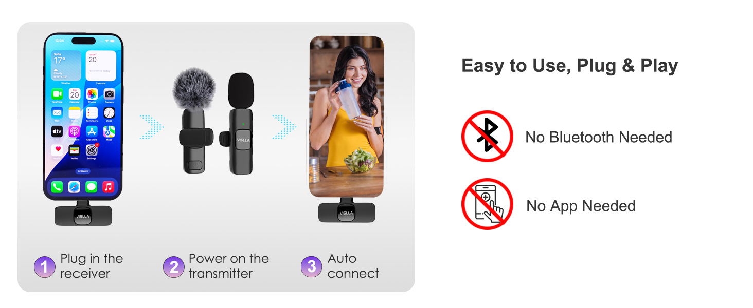 Plug &amp;amp; Play no app no bluetooth needed