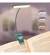 Gritin 19 LED Rechargeable Book Light for Reading in Bed with Memory Function- Eye Caring 3 Color...