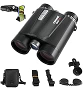 2026 New HD 10X42 Laser Rangefinder Binocular for Hunting with Phone Adapter,1650 Yard Long Range...