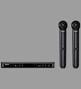 Shure BLX288/SM58 Limited Edition Black Wireless Microphone System for Two Performers