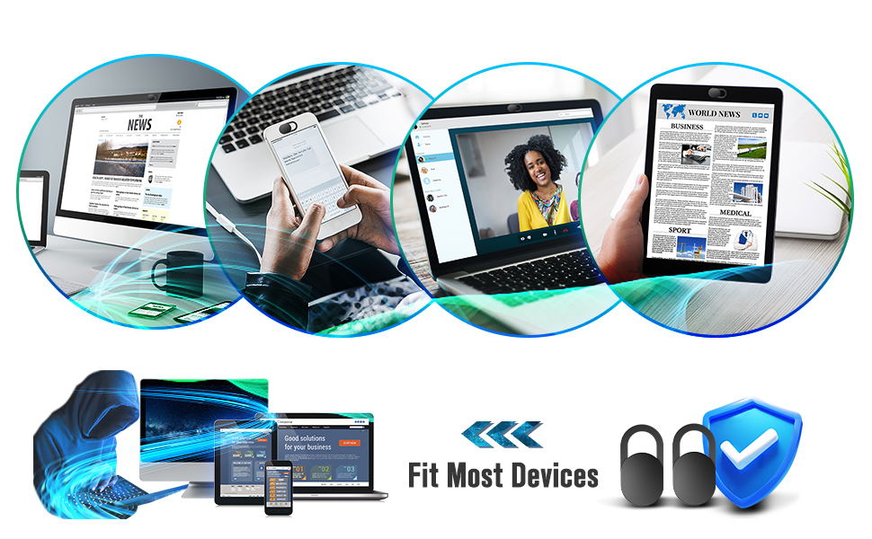 Compatible with most electronic devices, such as laptops, tablets, smartphones