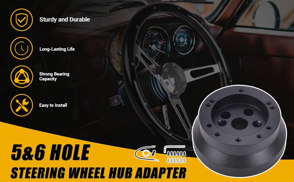 steering wheel hub adapter