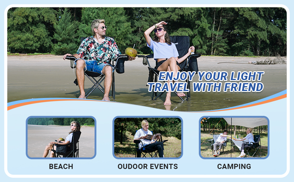 Oversized Heavy Duty Camping Chairs