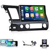 XGU Car Stereo for Honda Civic 2006-2011 Wireless Apple Carplay Android Auto - 10.1