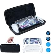 RCstyle 12 in 1 Carrying Case for Ps Portal with Clear Skin Case for PS5 Portal, 2 Screen Protect...