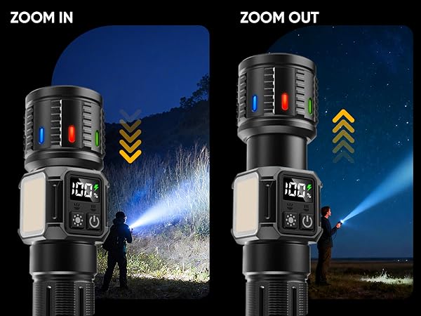 Rechargeable Flashlights High Lumens