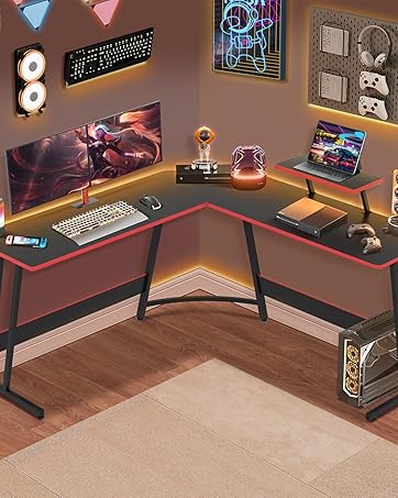 L shaped gaming desk