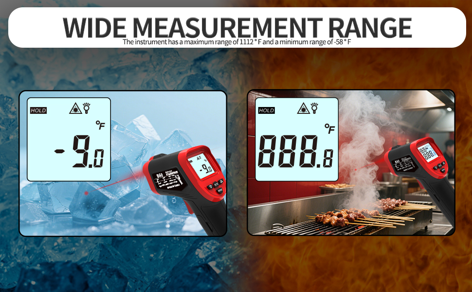 infrared thermometer gun for cooking