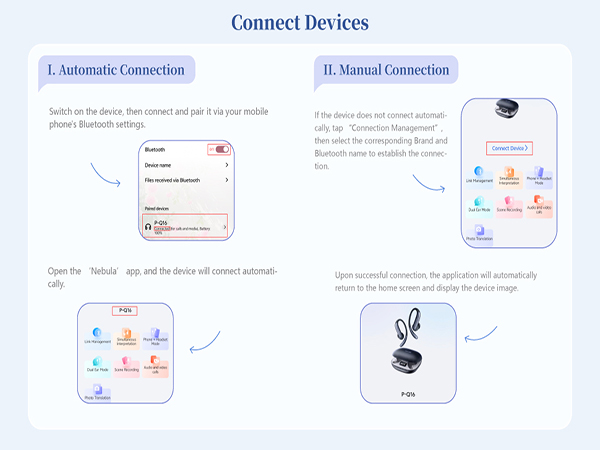 How to Connect with the App