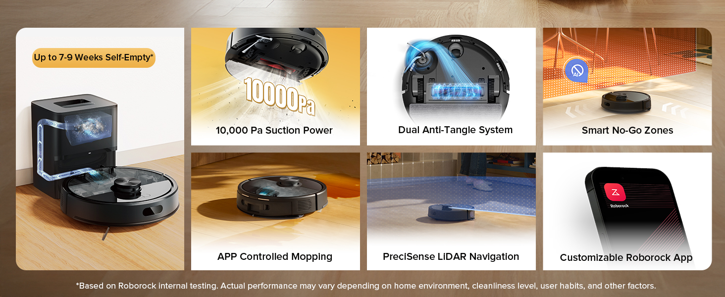 roborock Q7 M5+ robot vacuum self emptying