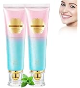 2Pcs Acssart Radiant Niacinamide Intensive Whitening Toothpaste, Niacinamide White Toothpastes, R...