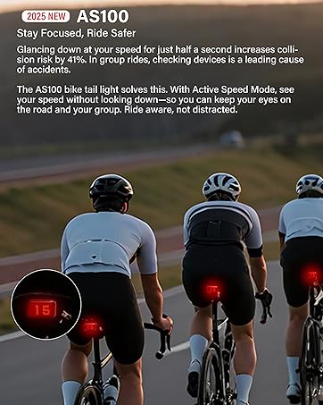 AS100 ACTIVESPEED ANIMLIGHT SADDLE-MOUNTED