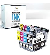 CMYi LC401 Replacement Combo Pack Ink Cartridges for Brother DCP-J1800DW, MFC-J1010DW, J1012DW, J...