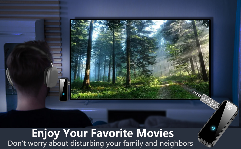 2-in-1 Bluetooth Transmitter for TV