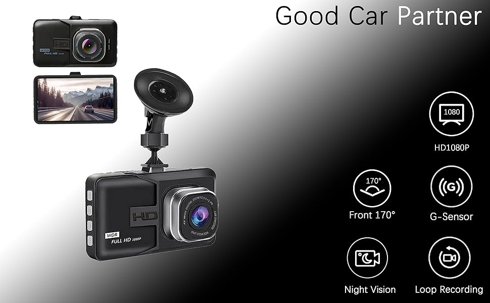 Car recorder main function introduction