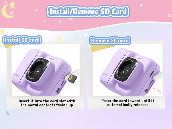 kids camera for kids Christmas gifts for 10 year old girl instant camera kids camera instant print