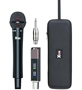Xvive M5 Handheld Wireless Microphone System, 5.8GHz Cordless Microphone, 24-bit/48kHz Clear Audi...