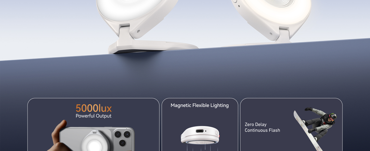 Magnetic Selfie Light for iPhone