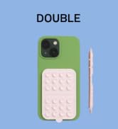 OCTOBUDDY - Silicone Double-Sided Suction Phone Case Detachable Mount - Hands-Free, Strong Grip H...