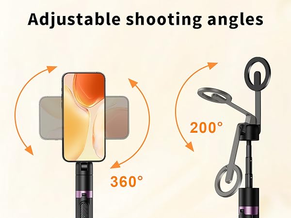 Adjustable shooting angles