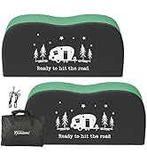 RVINGPRO RV Tire Covers Dual Axle, Trailer Tire Covers 2 Pack, Fits 27"-30" Dia Tires, Waterproof...