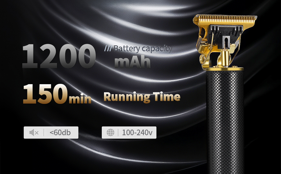 QT Men&amp;#39;s Electric Scissors 2-Piece Set