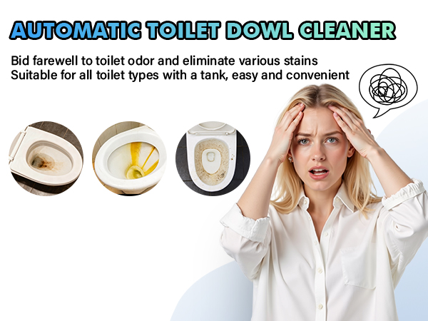 2Pcs Toilet Cleaner for bathroom