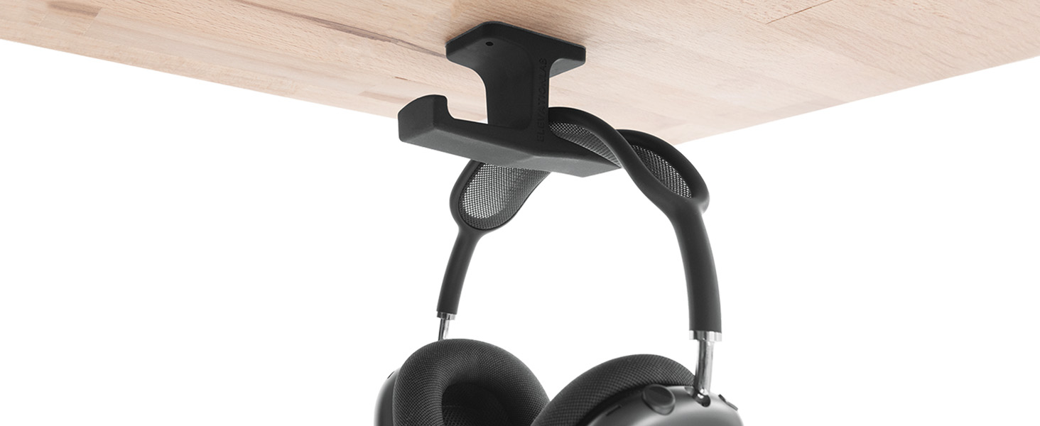 headphone hook under desk hanger head phone 