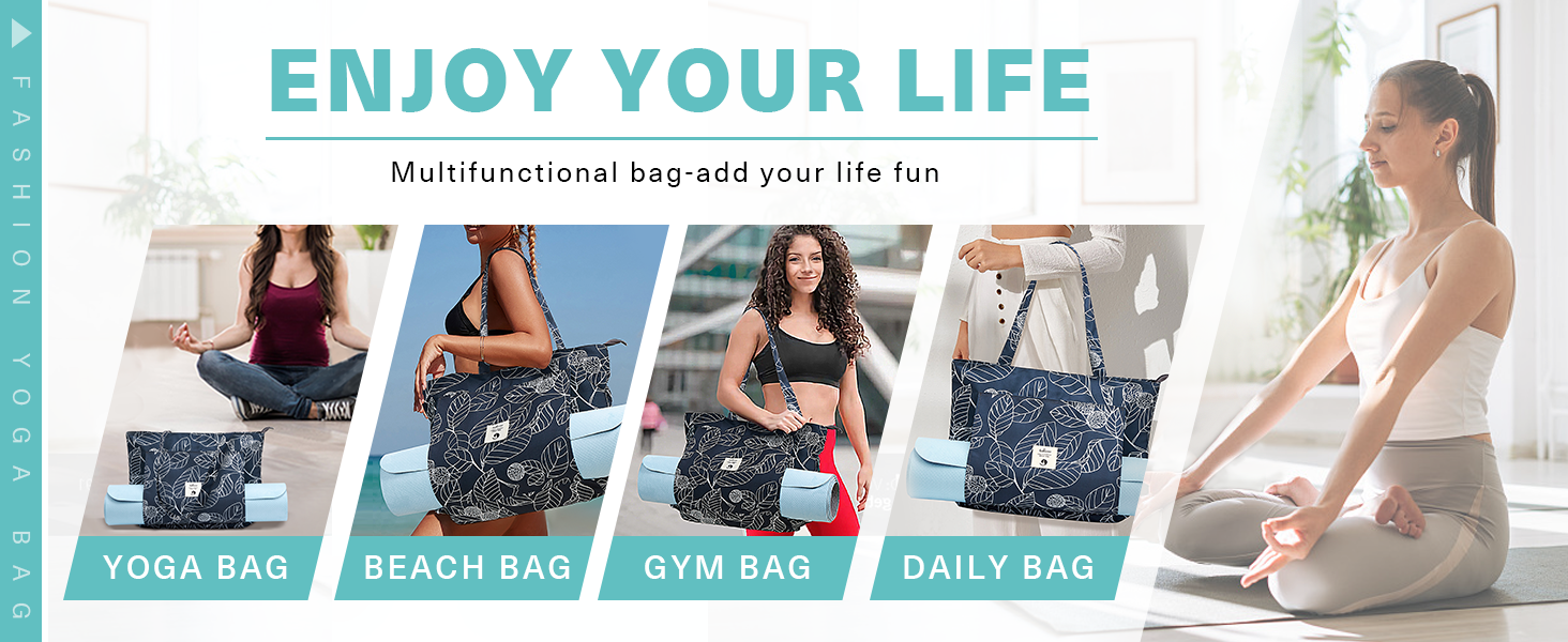 yoga mat tote
