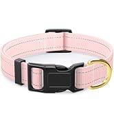 TMOODEL Reflective Dog Collar, Adjustable Dog Collar for Small Dogs, Cute Puppy Collar for Boy an...