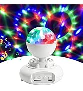 Party Disco DJ Strobe Ocean Projection Light, Dance Floor, Rave Party, Club, bar, Birthday, Weddi...
