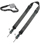koolehaoda Camera Neck Shoulder Strap with Quick Release Buckles, Comfortable Adjustable Shoulder...