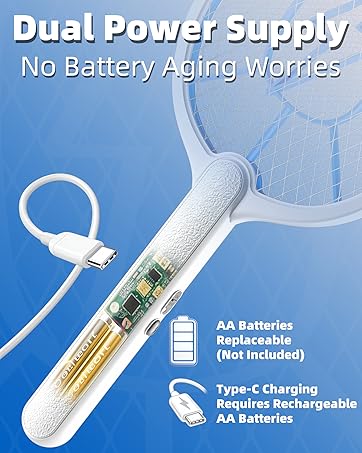ZHOU HE Electric Fly Swatter