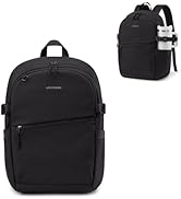 LOVEVOOK Everyday Backpack for Women, Chic Versatile Backpack with Water Bottle Pocket, Lightweig...