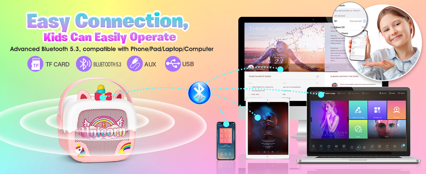 karaoke machine for kids