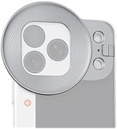 PGYTECH 67mm Phone Lens Filter Adapter Ring for iPhone 17 Pro Max, Clip-On Mount for 67mm Filters...