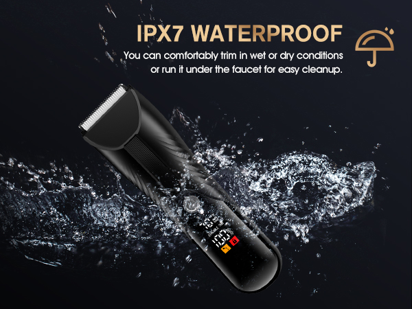 IPX7 Waterproof Trimmer 