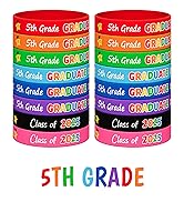 5th Grade Graduation Rubber Bracelets Gifts Bulk Class of 2025