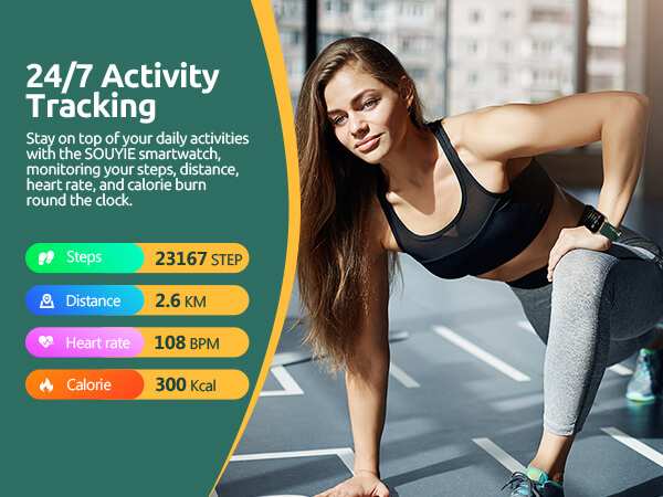 24/7 Activity Tracking