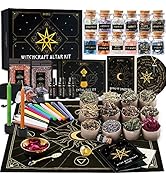 Large Witchcraft Kit 68 PCS - Witch Altar Starter Kit - Wiccan Supplies and Tools - Witchcraft Su...