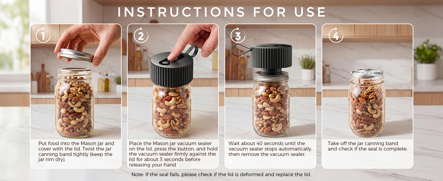 mason jar vacuum sealer